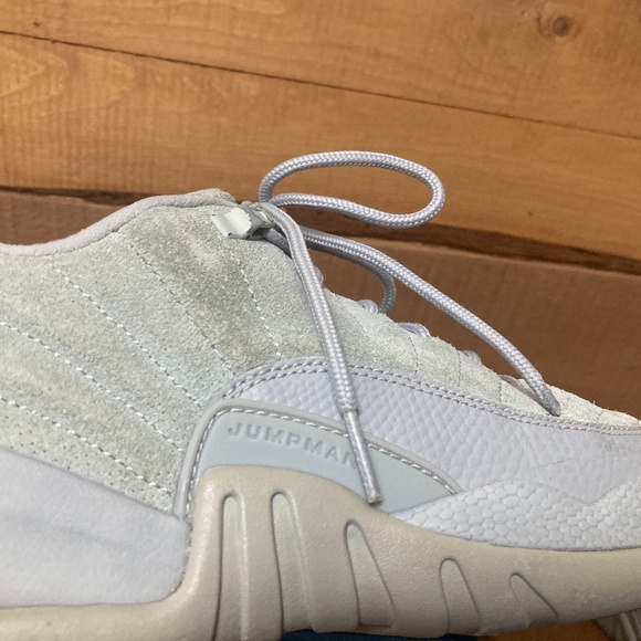 Jordan 12 Retro Low Wolf Grey (GS) - Picture 13 of 16